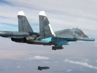Подбитый российский Су-34 продолжил бой